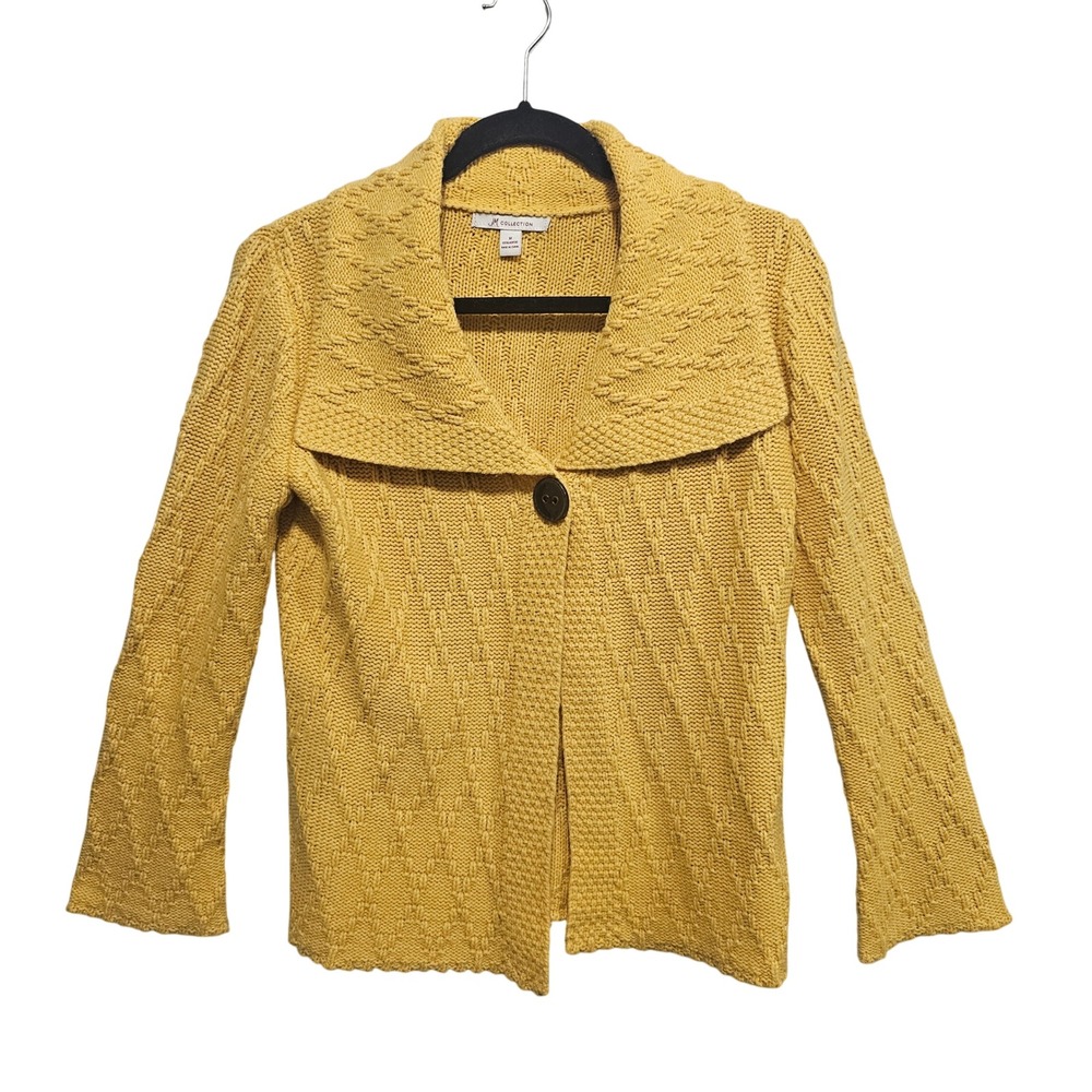 JM‎ Collection Women's Cardigan Sweater Size Medium